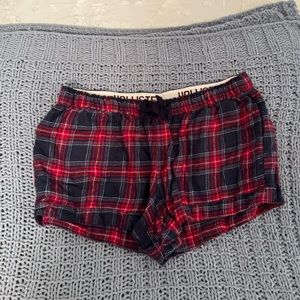 Plaid Sleep Shorts